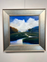 "Marsh with Rising Clouds"